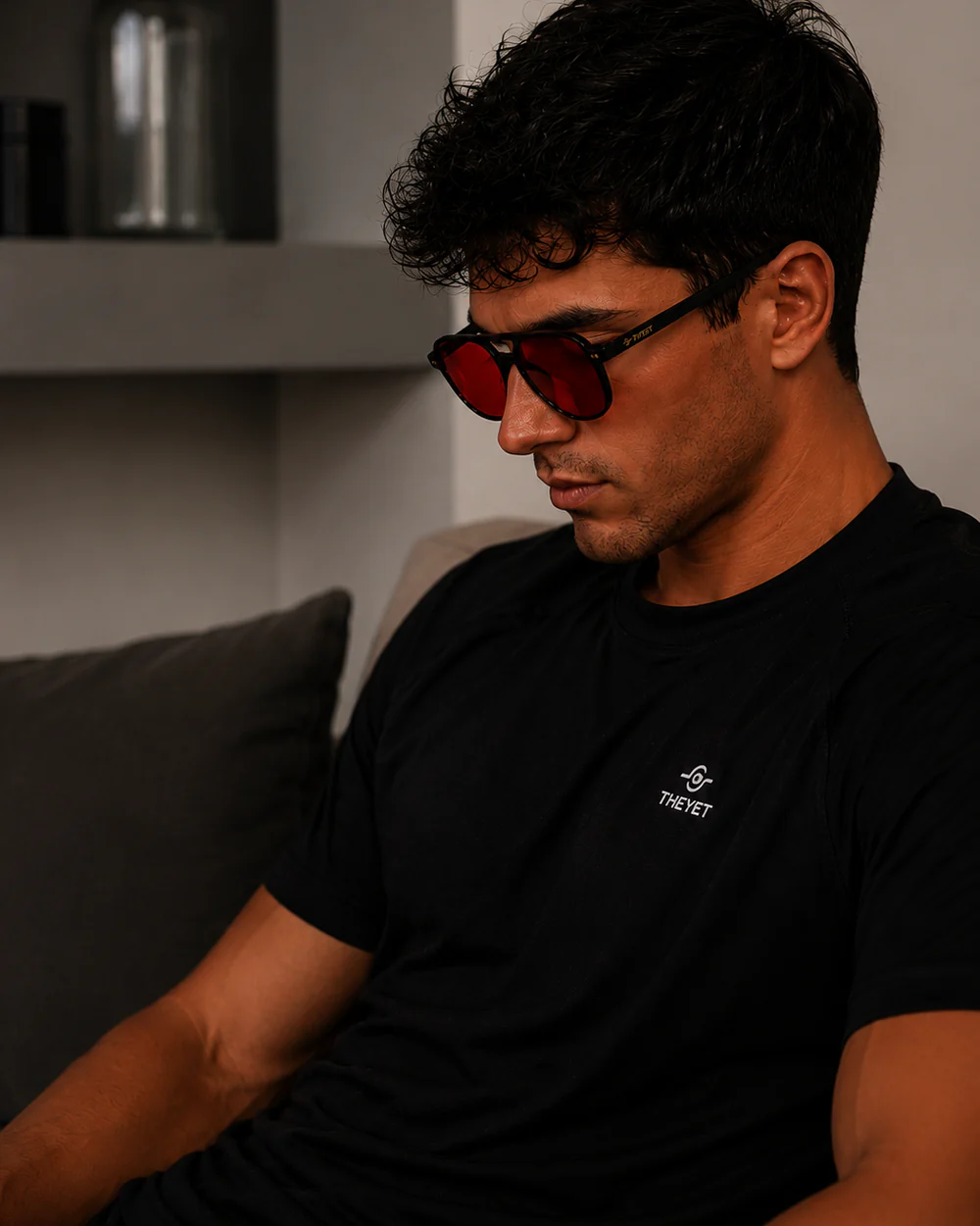THEYET Gafas Luz Azul para pantallas, foco y descanso