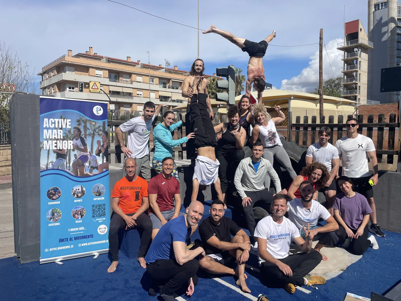 Entrenamiento de Multiworkshop Experience.